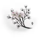 Cherry Blossom tattoo design idea