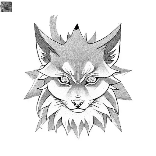 Kurama naruto tattoo design idea