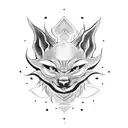 Kurama  tattoo design idea