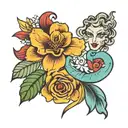 Sophie and oscar tattoo design idea