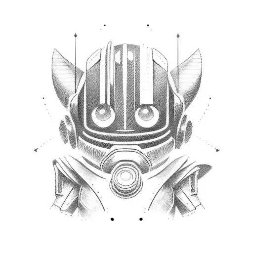 ratchet and clank tattoo design idea