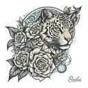 Berlin, Germany tattoo design idea