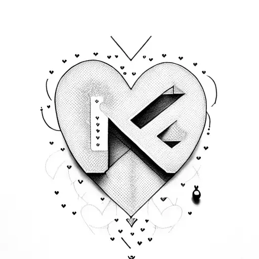 Tattoo style letter K stock vector. Illustration of metal - 6810143