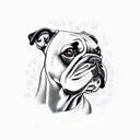 georgia bulldog tattoo design idea