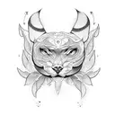 tummy tuck tattoo design idea