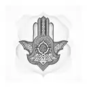 Hamsa Symbol tattoo design idea
