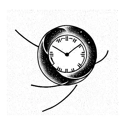 cosmic, travel, time,  tattoo design idea