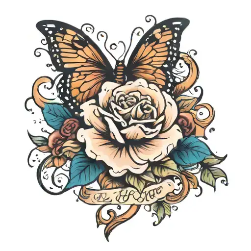 always & forever tattoo design idea