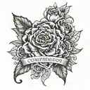 Comparison is the thief of joy tattoo design idea