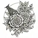 Comparison is the thief of joy tattoo design idea