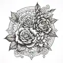 Comparison is the thief of joy tattoo design idea