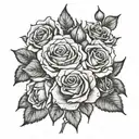 Comparison is the thief of joy as a sleeve and the meaning should be subtle designed use no roses tattoo design idea