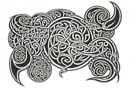 Celtic band tattoo tattoo design idea