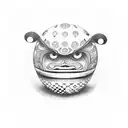 Daruma tattoo design idea