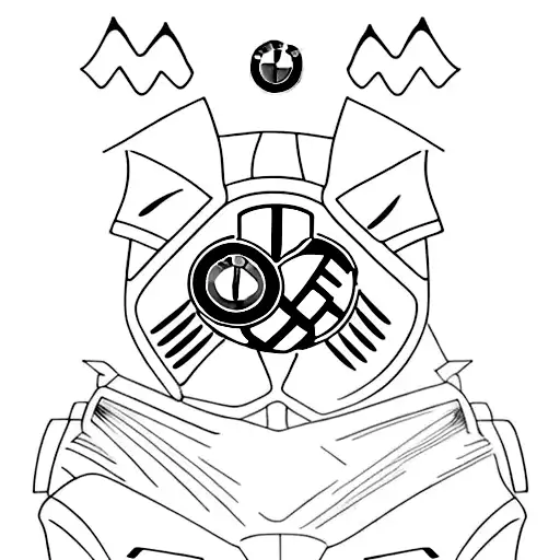 bmw e36 chased by police on a montain road tattoo design idea