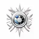 bmw e36 tattoo design idea