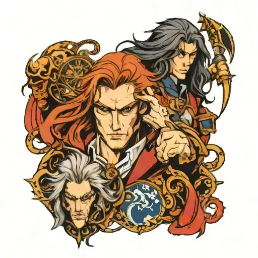 castlevania tattoo design idea