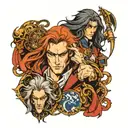 castlevania tattoo design idea