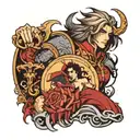 castlevania tattoo design idea