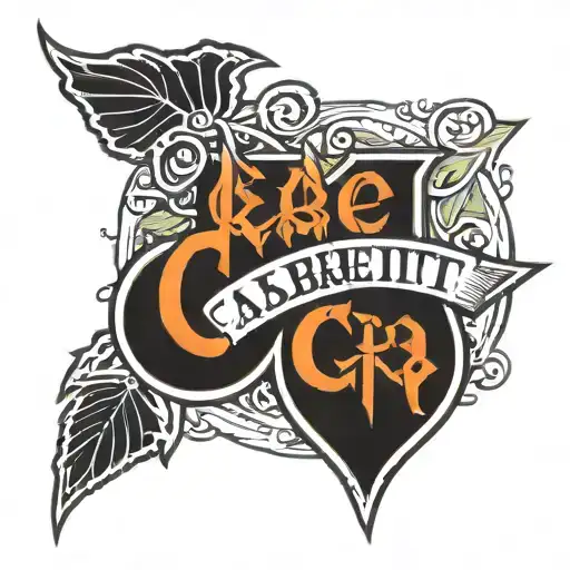 cabaretti logo magic the gathering tattoo design idea