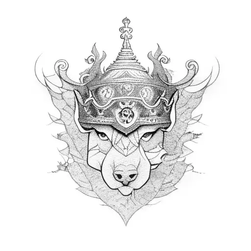 Something involving Ireland, Thailand and England  tattoo design idea