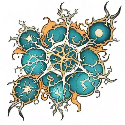 neuron tattoo design idea