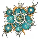 neuron tattoo design idea