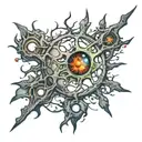 neuron tattoo design idea