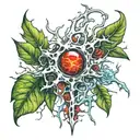 neuron tattoo design idea