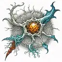 neuron tattoo design idea