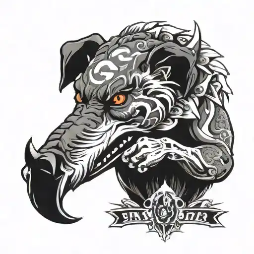 packers rest in peace griffin  tattoo design idea