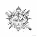 Chemical dopamin tattoo design idea