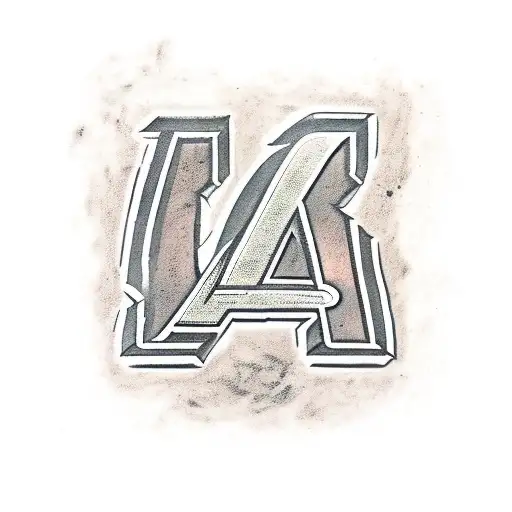 An antique cast iron with the Marvel Avengers logo on it tattoo design idea