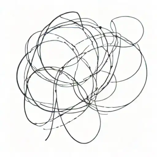 Interlocking D's: Design the two 'D's so they interlock or overlap, creating a seamless and aesthetically pleasing patte tattoo design idea