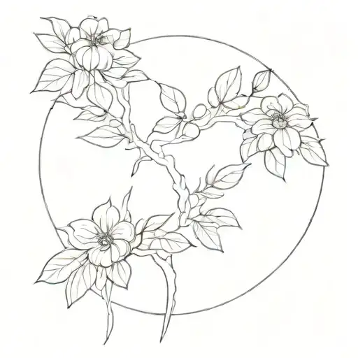 Maki Zenin tattoo design idea