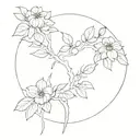 Maki Zenin tattoo design idea