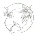 Maki Zenin tattoo design idea