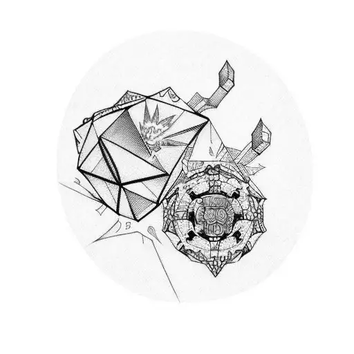 fortune  tattoo design idea