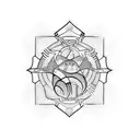 agape tattoo design idea