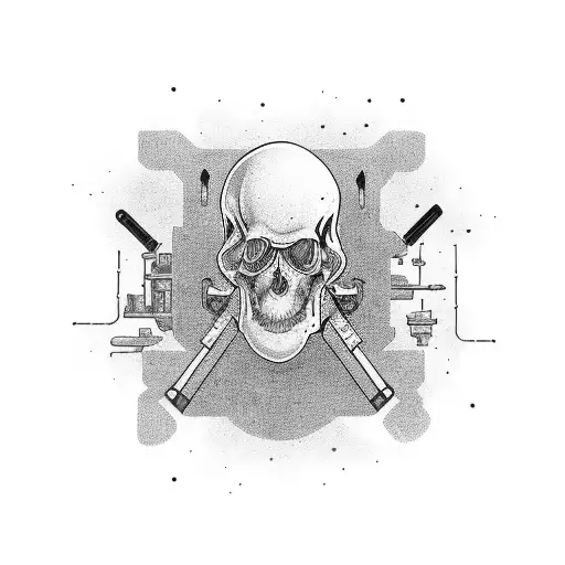 "the Delhi 41" text tattoo design idea