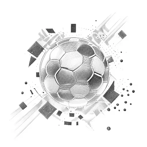 soccer renaissance  tattoo design idea