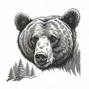 gay bear tattoo design idea