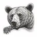 gay bear tattoo design idea