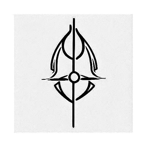Sea Arrow tattoo design idea