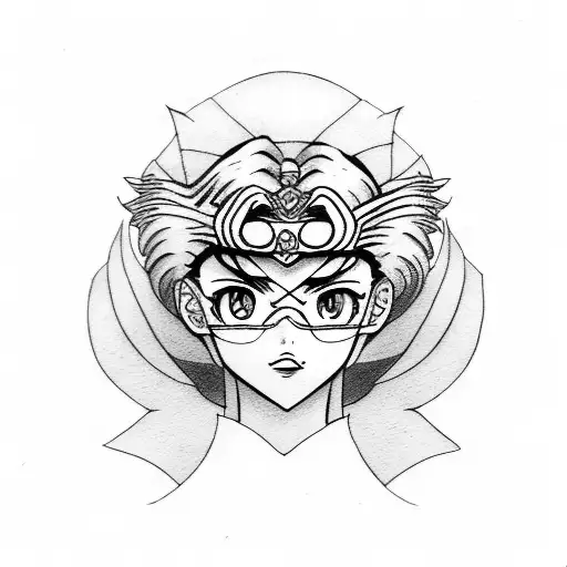 sailor moon feminista  tattoo design idea
