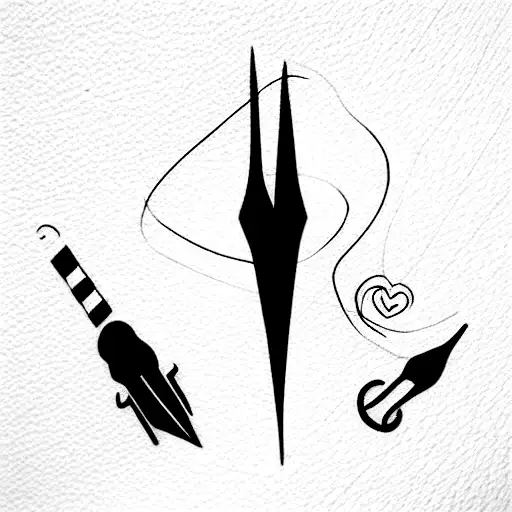 bond for brother and sister tattoo design idea