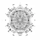 A celestial map with constellations representing the birthdates of each family member tattoo design idea