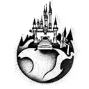 Universal Studios Theme Park tattoo design idea