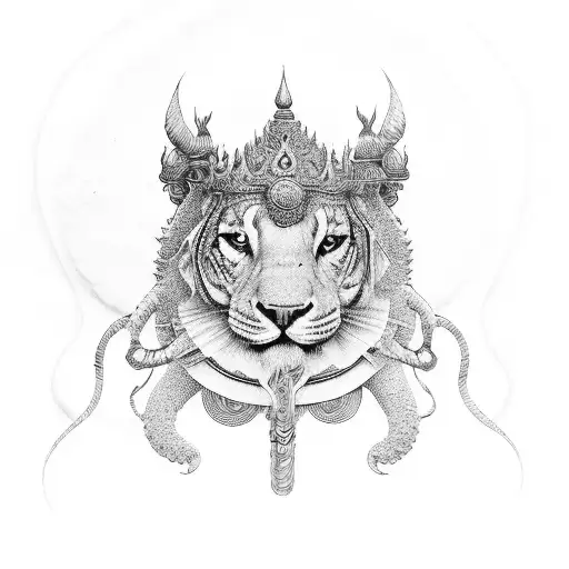 Jai Rajputana  tattoo design idea