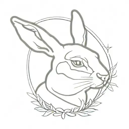 Bad Bunny lyrics tattoo design idea
